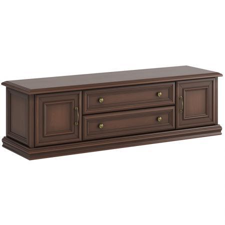 Тумба под ТВ Oxford OXD29241004 (темный орех, 1560х460х460 мм, 2 ящика)